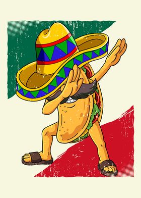 Dabbing Mexican Taco