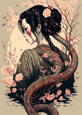 Geisha Dragon