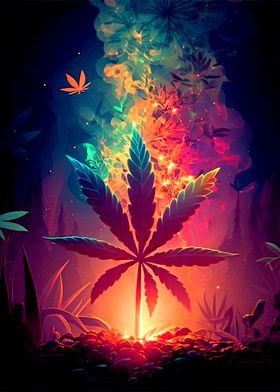 Colorful Cannabis