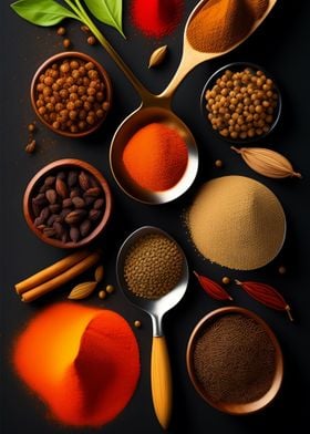 Spices Food and Kitchen