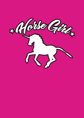 Horse Girl TShirt Horse L