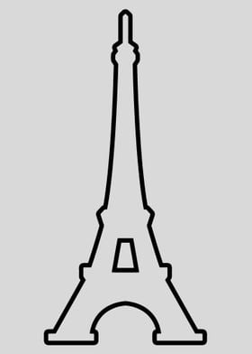 Eiffel Tower Paris City