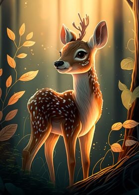 Cute Baby Deer