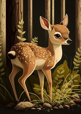 Cute Baby Deer