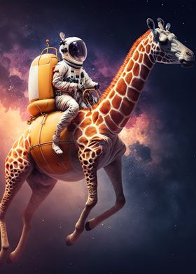 Zebra Astronaut