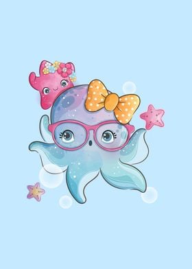 Cute octopus