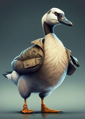 duck cute animal