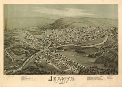 Jermyn Pennsylvania 1889