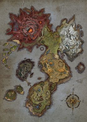 Path of the Burdened Map