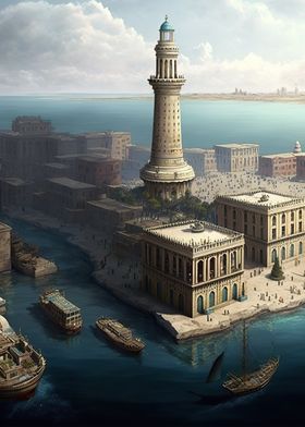 lighthouse of Alexandria