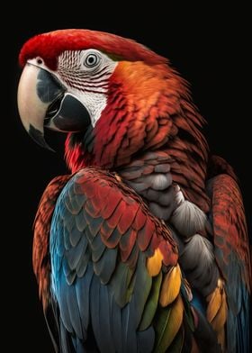 Scarlet Macaw