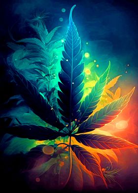 Colorful Cannabis