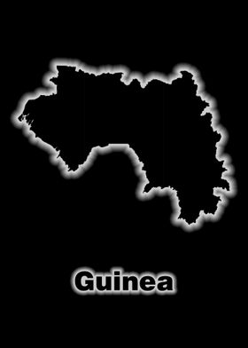 Guinea map glow 