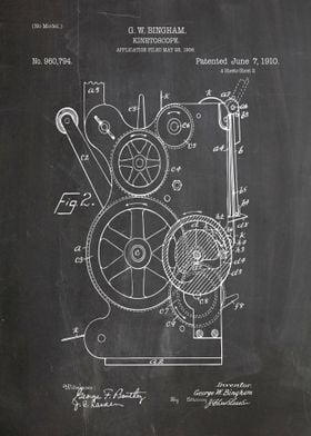 kinetoscope patent 1910