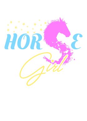 Horse Girl TShirt Horse L