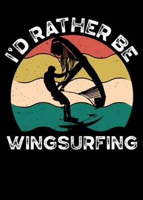 Id rather be wingsurfing