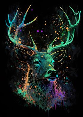 Deer Neon