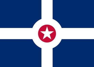 Indianapolis City Flag