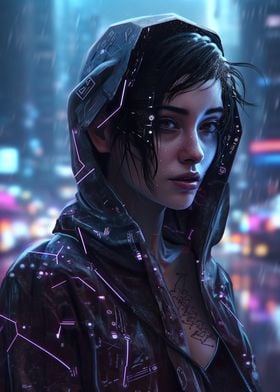 Cyberpunk Steampunk Neon