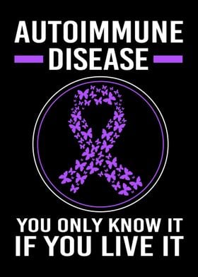 Purple Ribbon Autoimmune