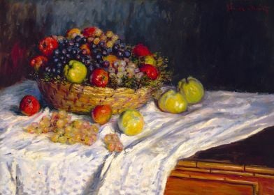 Claude Monet Apples