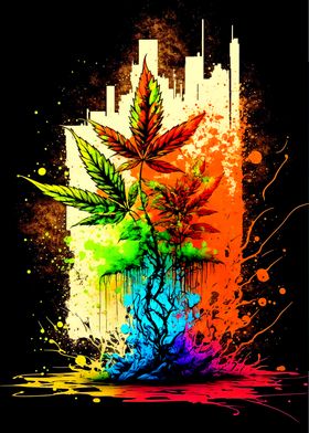 Colorful Cannabis