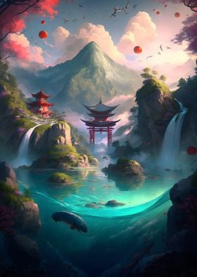 Fantasy landscape