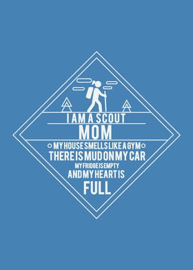 Scout Mom TShirt for Moth