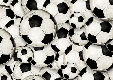 Footballs Soccer balls