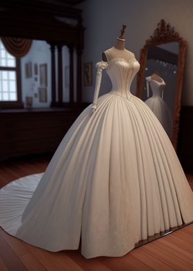 wedding dress