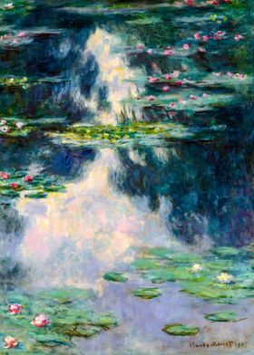 Claude Monet Water Lilies