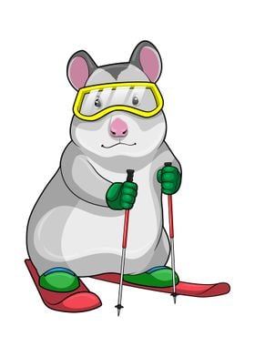 Hamster Skier Ski