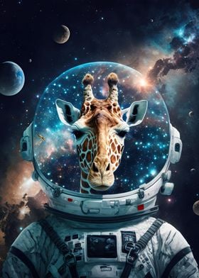 Zebra Astronaut