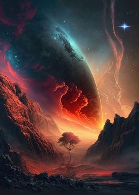 Fantasy landscape