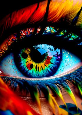 Colorful Eye