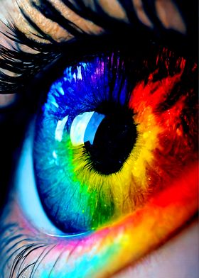 Colorful Eye