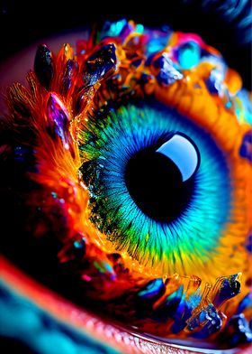 Colorful Eye