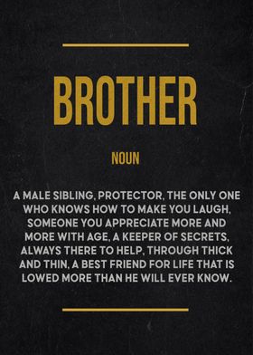 brother definition