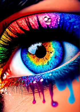 Colorful Eye