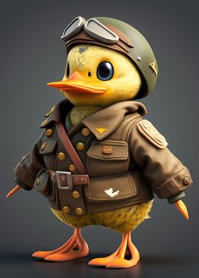 duck cute animal