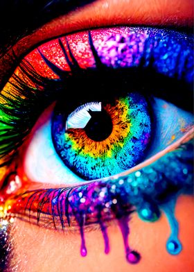 Colorful Eye