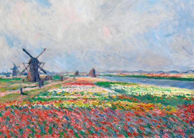 Claude Monet Bulbfield
