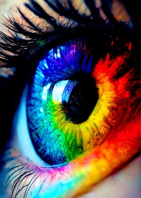 Colorful Eye