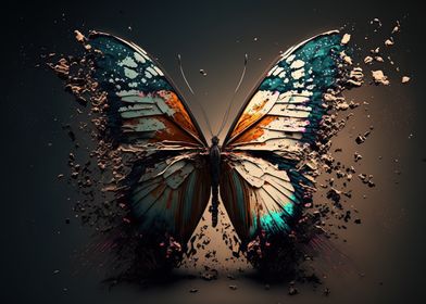 Colorful butterfly