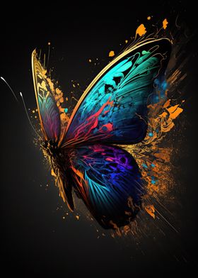 Colorful butterfly