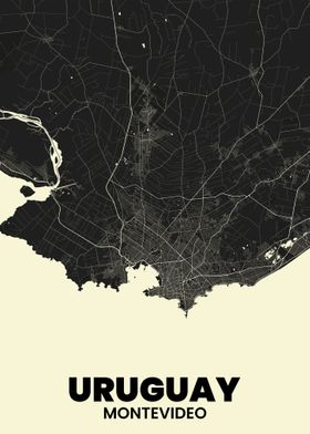 Montevideo Map