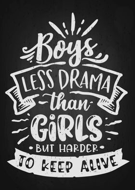 Boys Less Drama