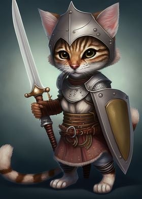 Cat Warrior Chibi
