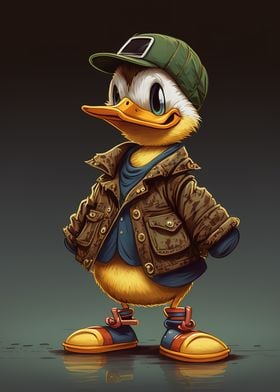 duck cute animal