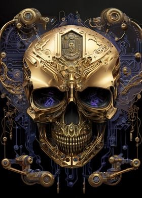 Skull Machine Gold II